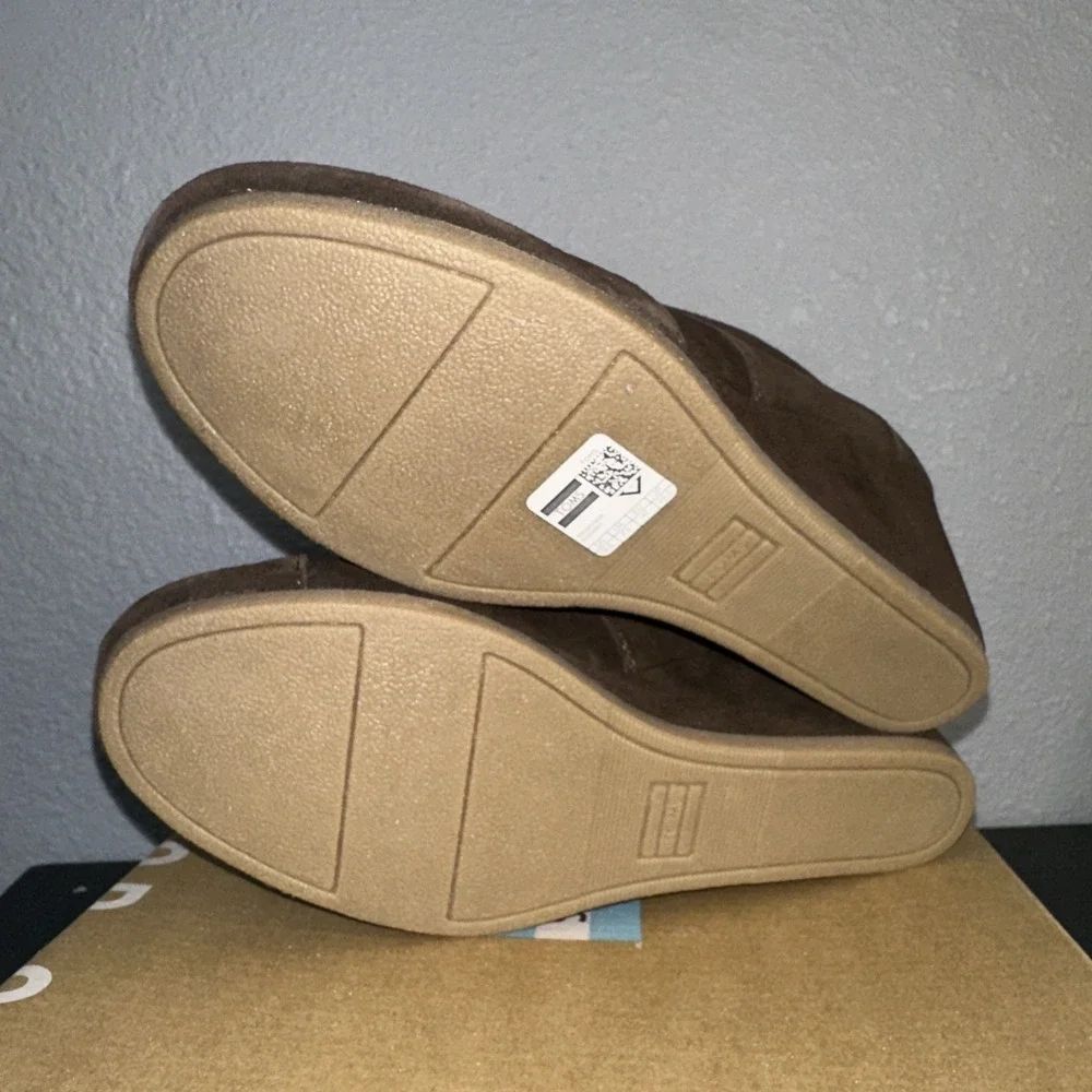 Toms Desert Wedge Womens Sz 9.5 Brown‎ Classic Walking Outdoor Suede Ankle Boots